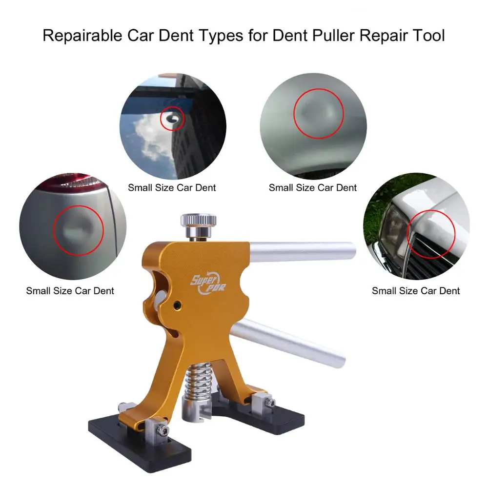 

PDR Tools Paintless Dent Repair Tool Reverse Hammer Dent Puller Tool Kit Dent detection board dent Removal Kits