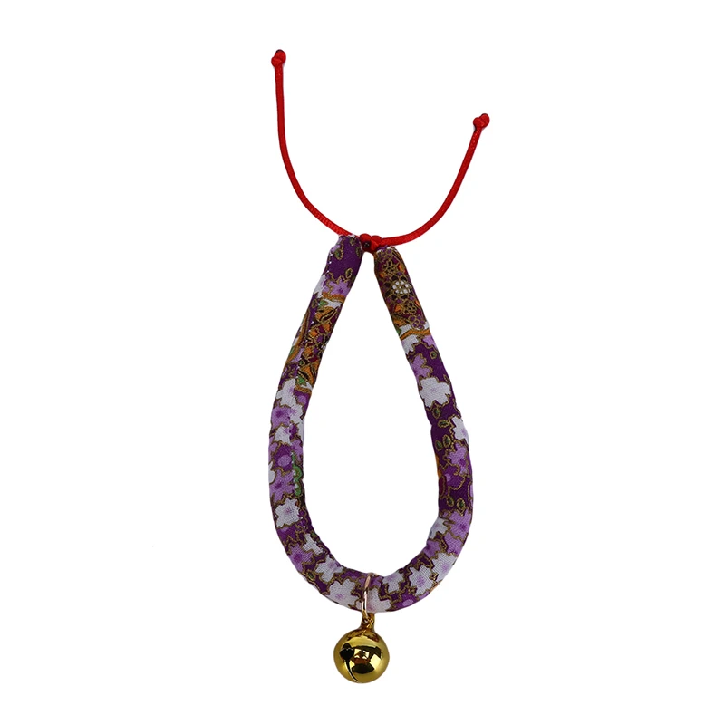 Ошейник для кошек и собак ювелирный ошейник в японском стиле регулируемый