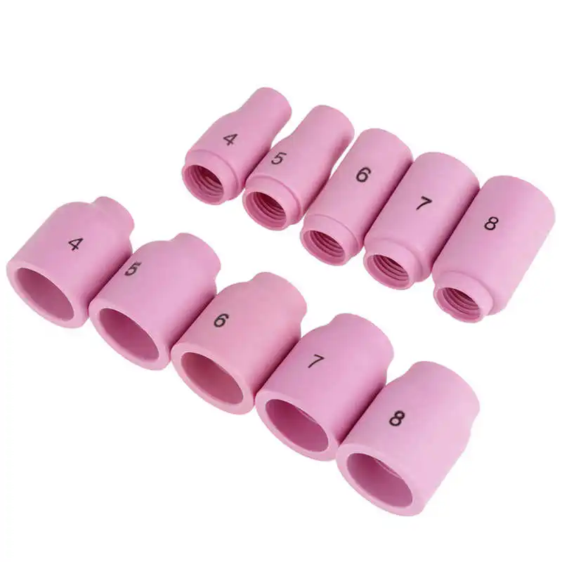 

49pcs/set Gas Lens Alumina Nozzles Cups Collets Accessory Kit for Welding Torch Gas Soldering Iron