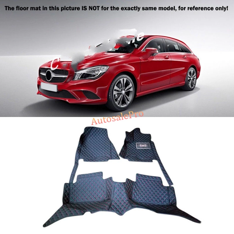 For Mercedes Benz CLA C117 W117 2014 2015 2016 Right & Left Hand Drive Black Front Rear Floor Mat Carpets Pad cover