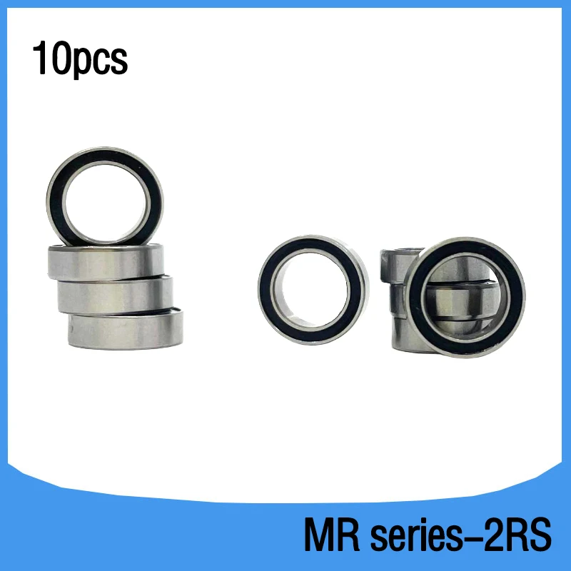 10 шт. Миниатюрные шарикоподшипники MR63 MR74 MR85 MR93 MR94 MR95 MR104 MR105 MR115 MR147 2RS с тонкими