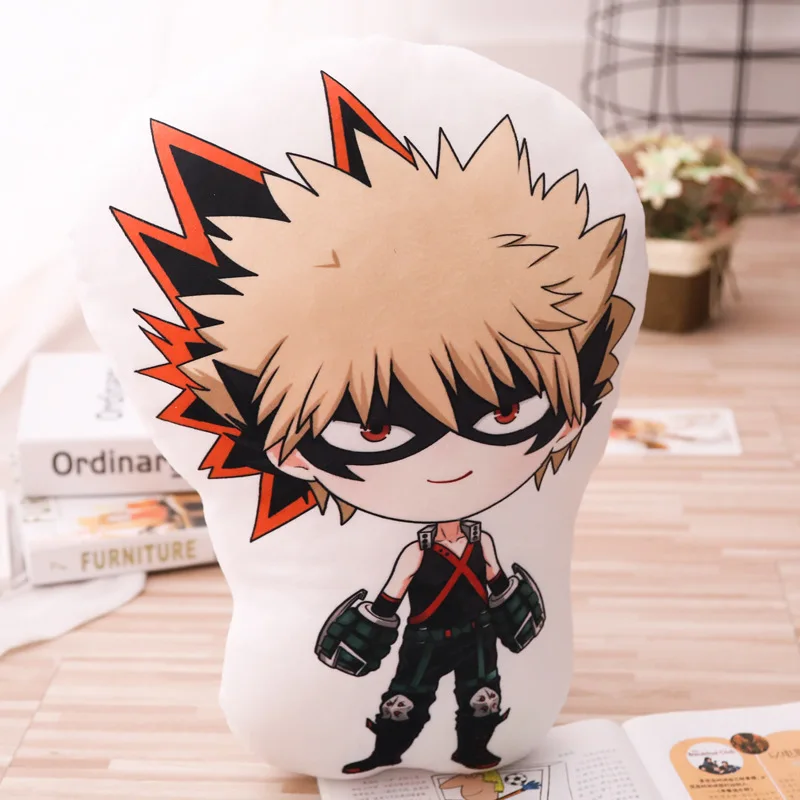 Мой герой Академии плюшевые куклы Bakugou Katsuki шото Тодороки haku укрепить подушки