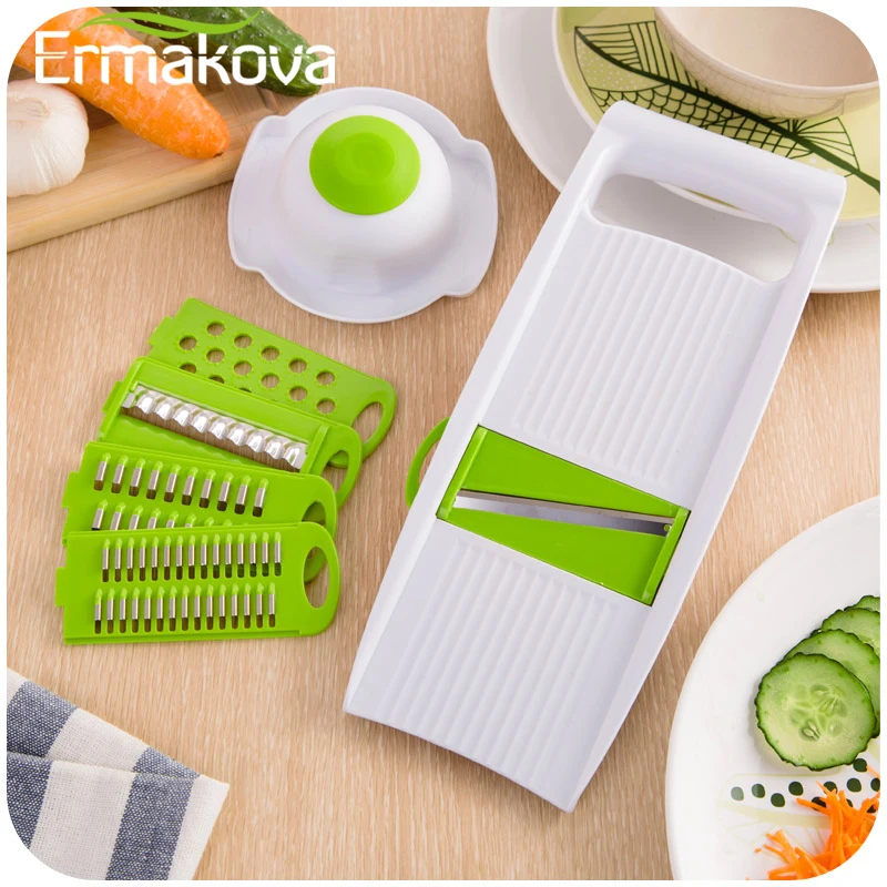 ERMAKOVA овощерезка Овощечистка Slicer измельчитель фруктов сыр Картофельная Терка