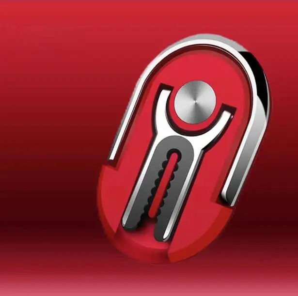 Red Автомобильный держатель для Xiaomi для телефона в Автомобиле вентиляционное отверстие крепление без магнитного держателя мобильного телефона Подставка для iPhone XS MAX Xiaomi Samsu - Цвет: Red