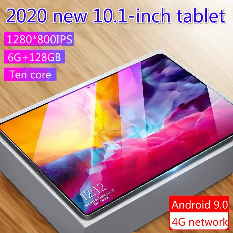 

Планшет 2 в 1 на Android 2021, экран 10,1 дюйма, 6 ГБ + 128 ГБ