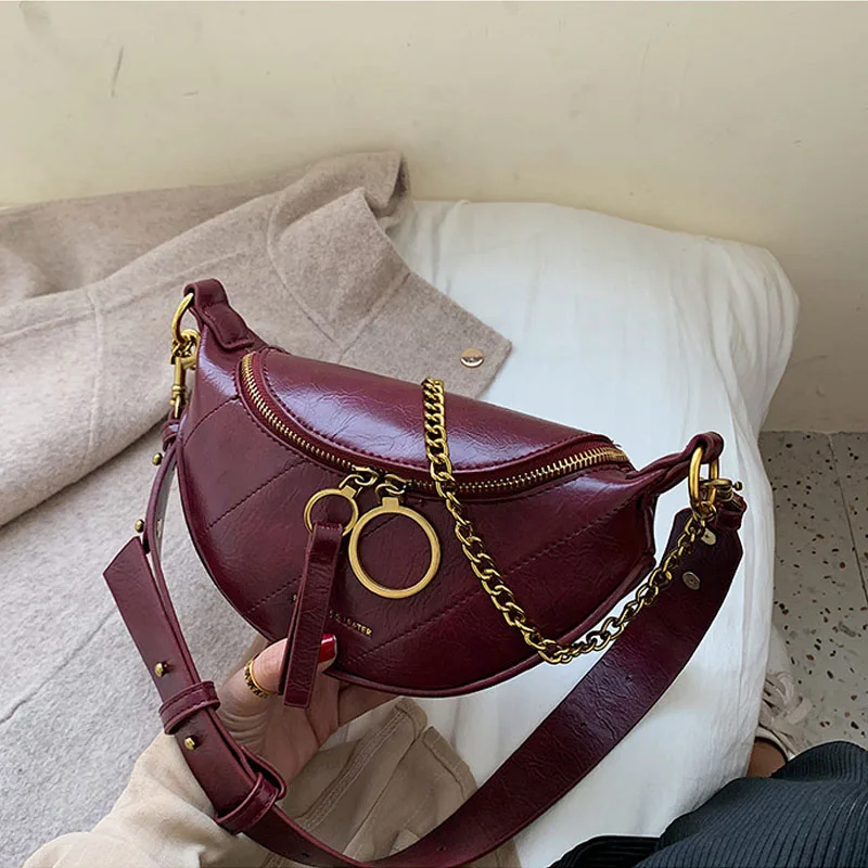 Purple Shoulder Bags Женские сумки на плечо модная сумка через плечо из искусственной кожи женская сумка-мессенджер для девочек женские сумки для сотового телефона - Цвет: Purple Shoulder Bags