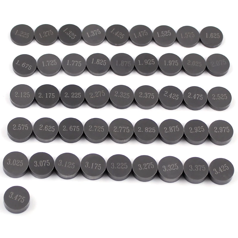 

46pcs 52pcs 208pcs 9.48mm Motorcycle Adjustable Valve Shims Complete Washers Kit For YAMAHA CP250 Morphous FJR1300A FJR1300AE