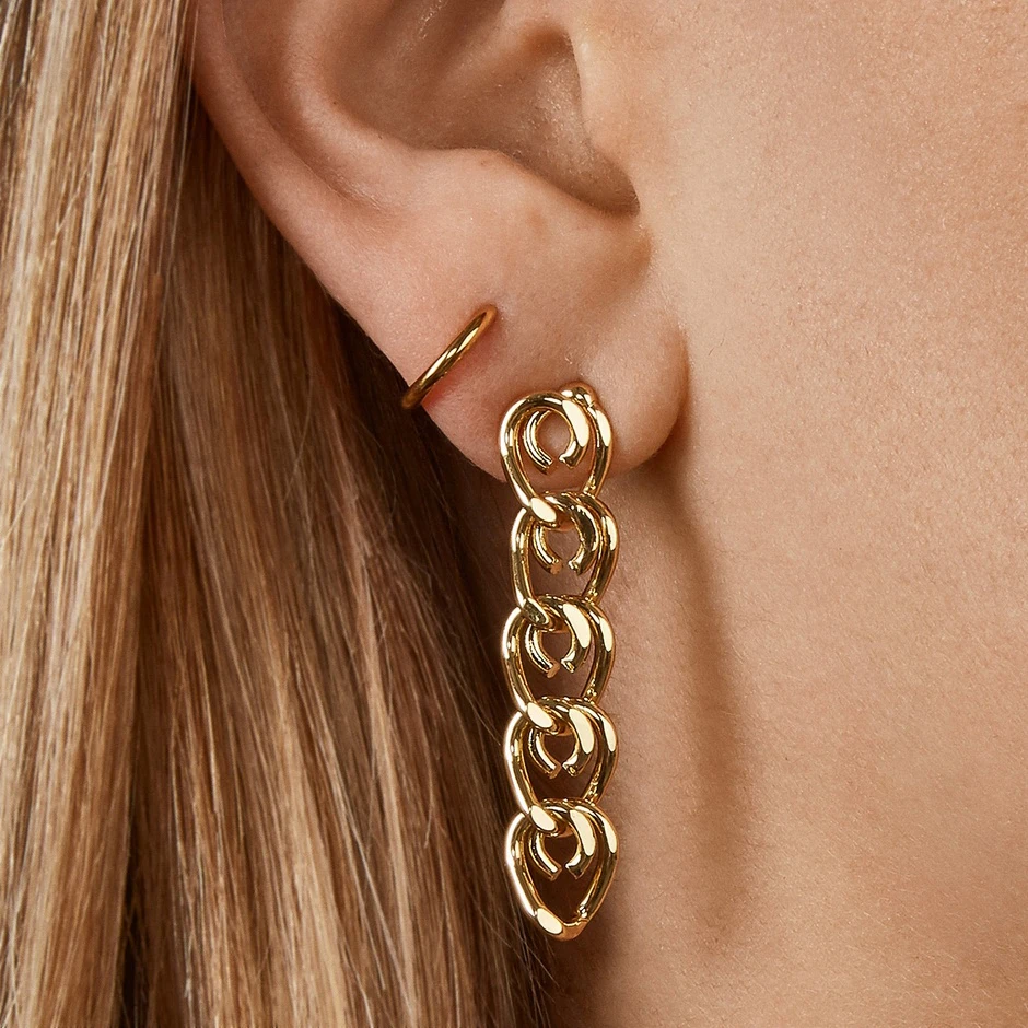 Новинка 2020 висячие серьги с цепочкой для женщин в виде нильских капель