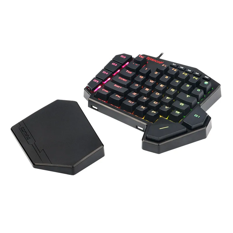 

K585 One-handed RGB Gaming Keyboard and M607RGB Mouse Combo with GA200 Converter for Xbox One, PS4, Switch, PS3 and PC