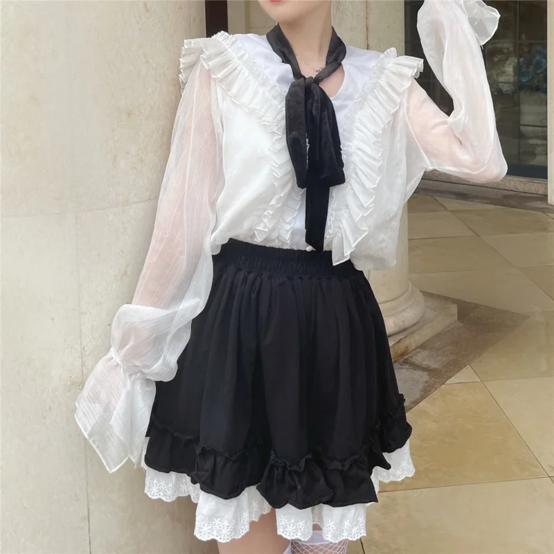 Юбка HOUZHOU в японском стиле &quotЛолита&quot |