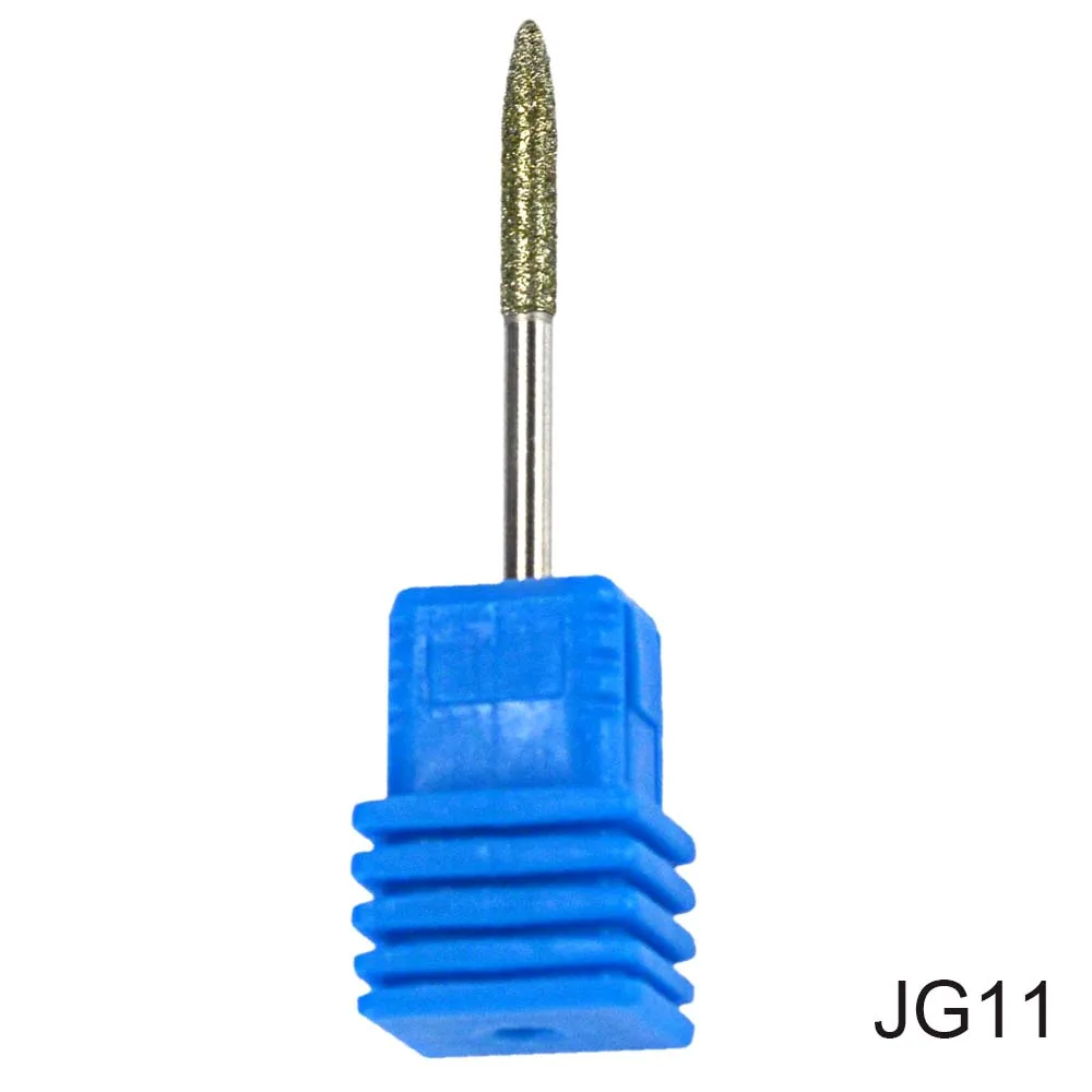 Diamond сверло 17 Тип 3/32 ''фрезерные Маникюр Cutter для педикюра электрическая машина устройства инструмент для дизайна ногтей Буровое Сверло CHJG01-17 - Цвет: JG11