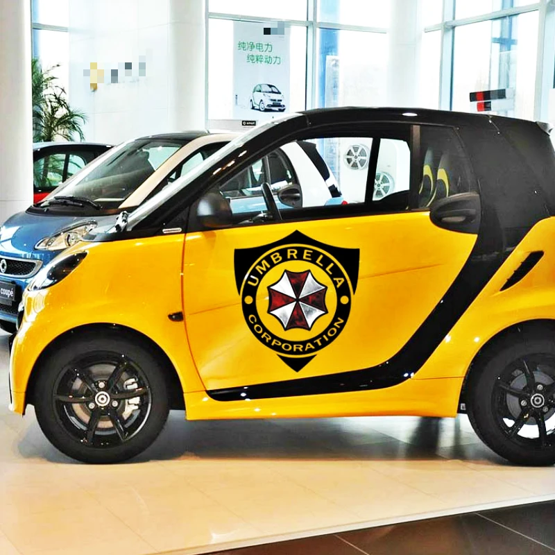 Автомобильные аксессуары Volkrays Umbrella Corporation Shield Mark наклейка на машину для Volkswagen Polo