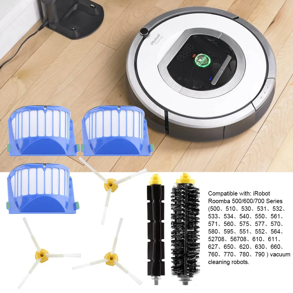 

Набор щеток для пылесоса Roomba iRobot 500, 600, 700, 800, 900