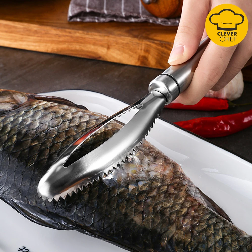 

Скребок для удаления рыбной чешуи из нержавеющей стали, 304