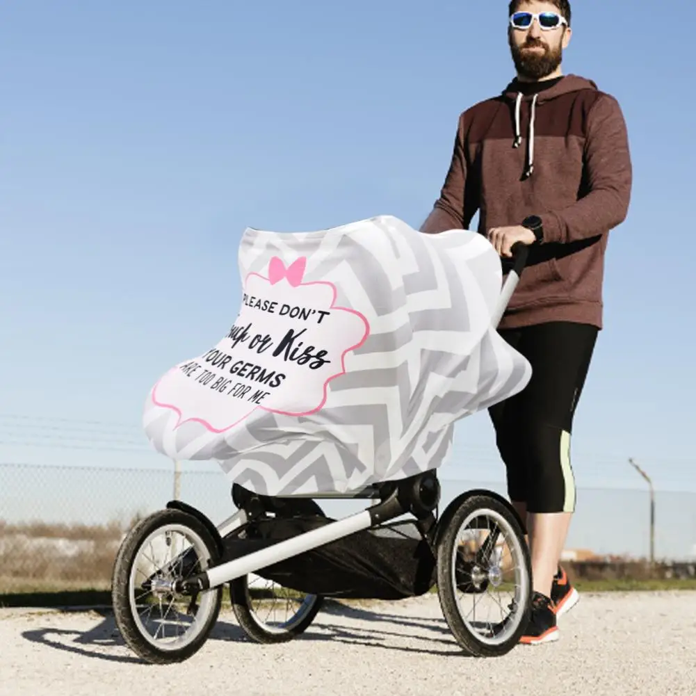 Чехол для детского автокресла Предупреждение ением о безопасности без