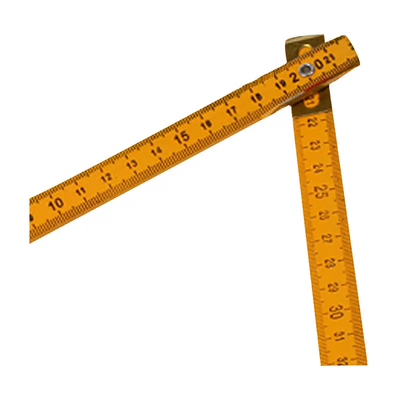 Portable Carpenter Wooden Folding Ruler 200cm/79inch | Канцтовары для офиса и дома
