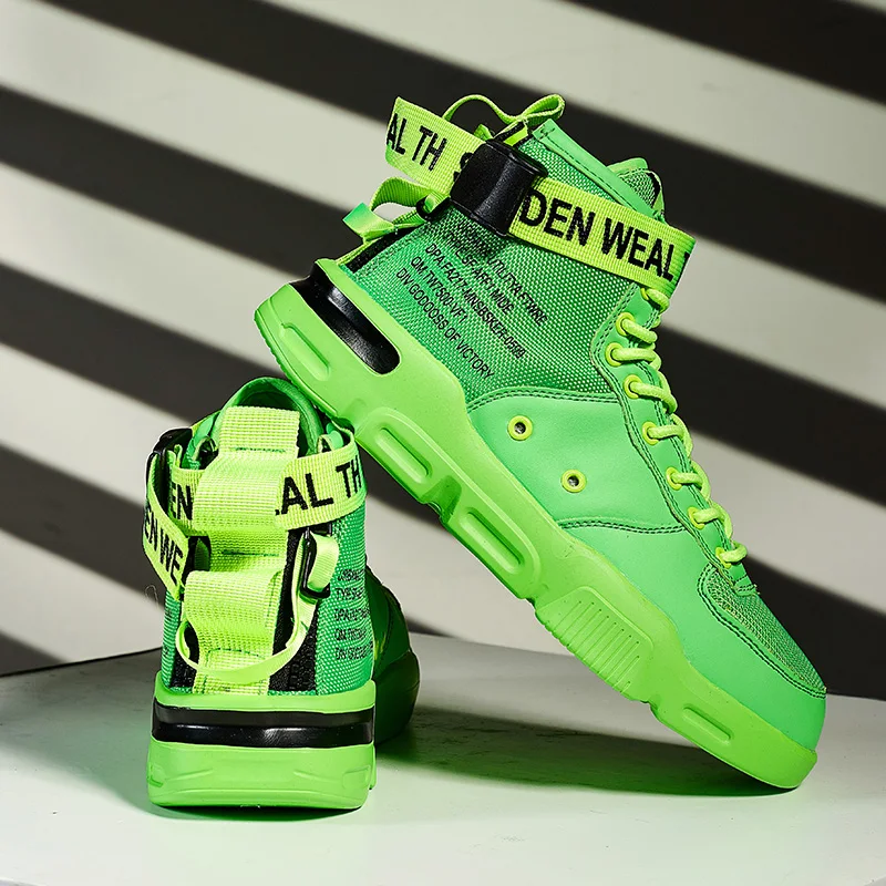 

Platform High Top Trainers Sneakers 2021 for Men Hip Hop Casual Men's Shoes Autumn High Quality Trend Shoes Men zapatos hombre