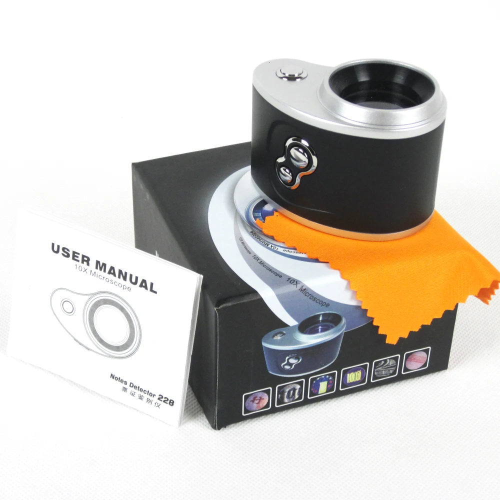 Ультрафиолетовая лампа детектор банкнот небольшая машина для обнаружения