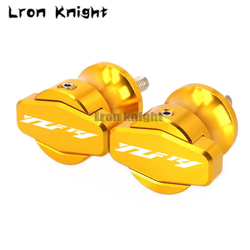 Для YAMAHA YZF R1 YZFR1 R6 YZFR6 R1M R6S Мотоцикл с ЧПУ рама подставки M6 винты ползунки маятник