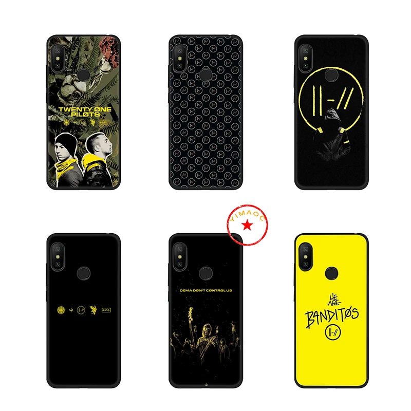 Twenty One Pilots Soft Silicone Case for Xiaomi Redmi Note 8 7 6 5 Pro 4X 5A Cover |