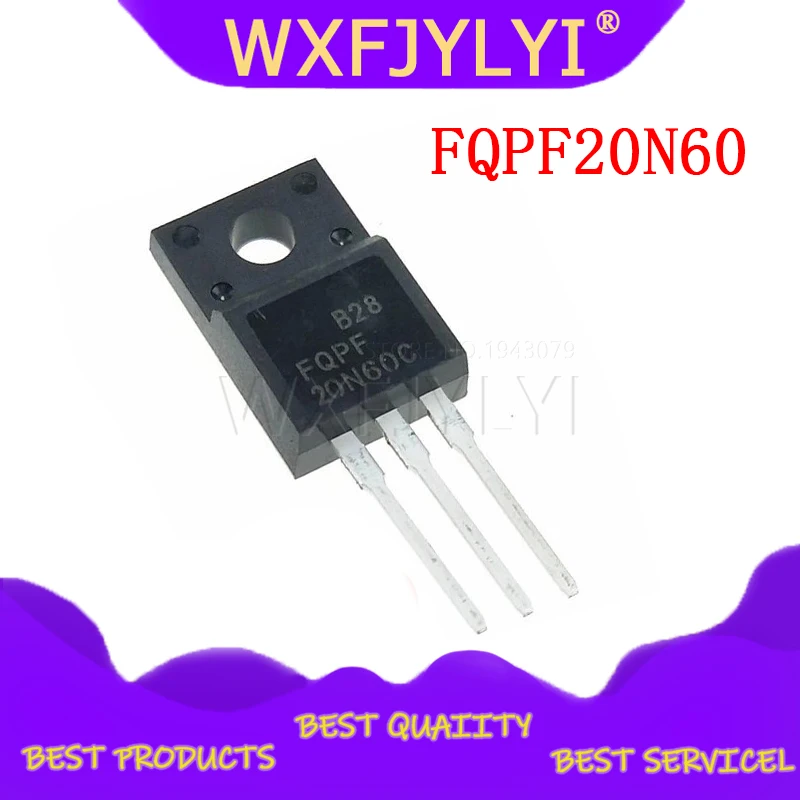 10 шт. FQPF20N60 TO220 20N60 20N60C FQPF2060C FQPF20N60C TO 220|20n60|a6 |