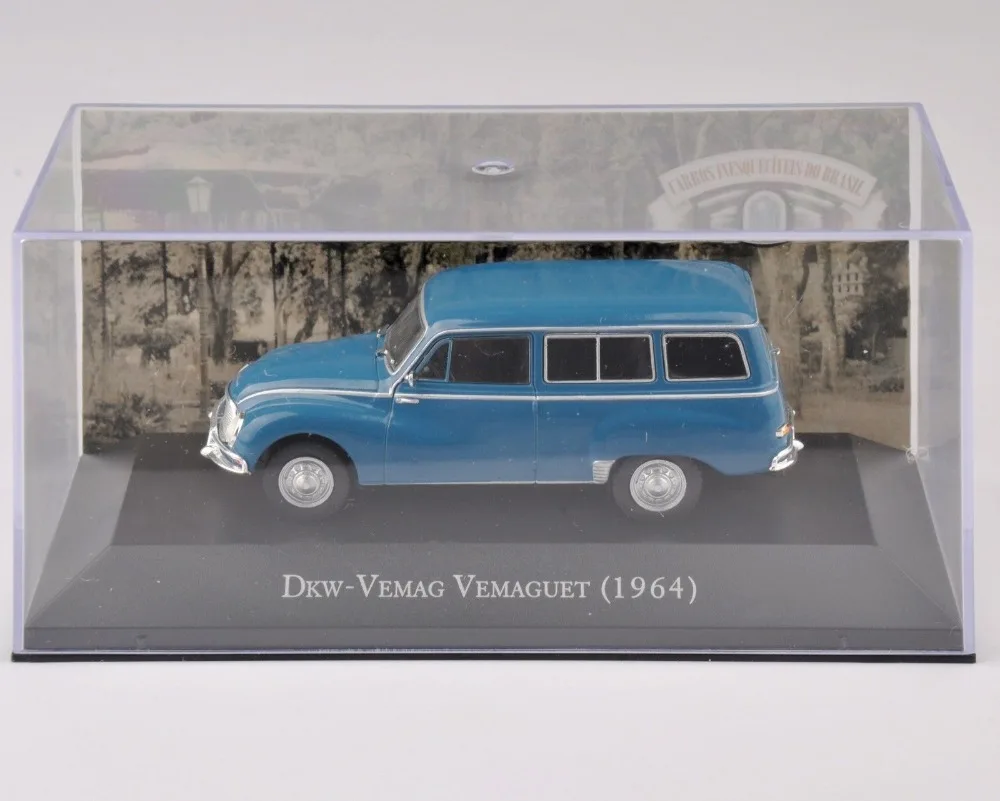 Модель автомобиля 1/43th литая синяя машина режим Dkw VEMAG VEMAGUET(1964) автомобили игрушки