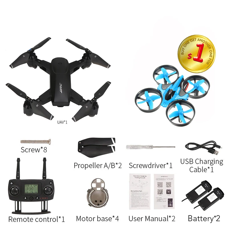 black 2B with H36 JJRC H78G 5G WiFi FPV 1080P широкоугольная HD камера gps двойной режим позиционирования складной Радиоуправляемый Дрон Квадрокоптер RTF Профессиональный Дрон - Цвет: black 2B with H36