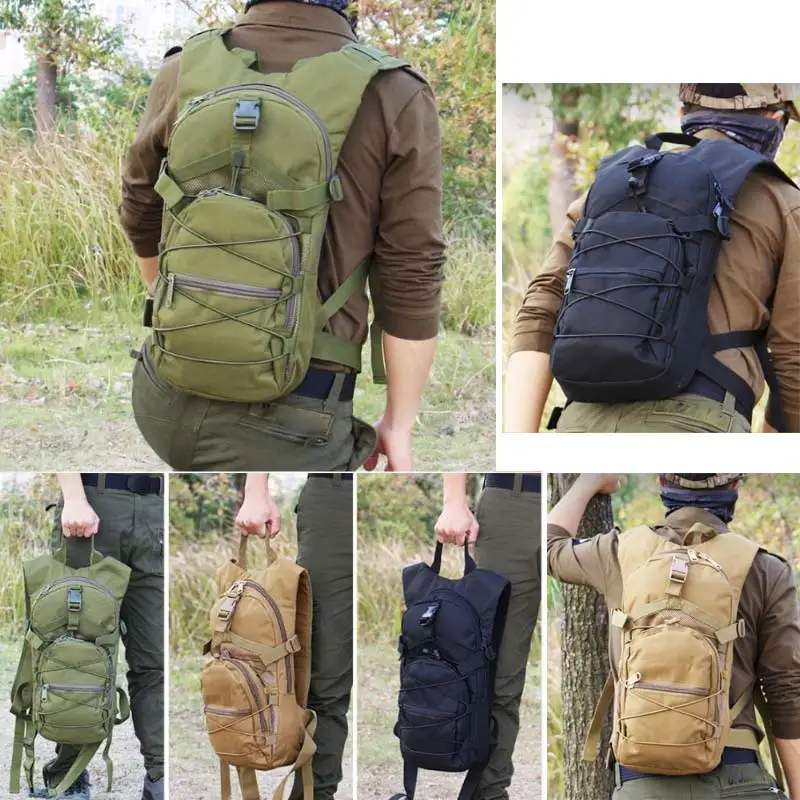 Tactical Bag 15L MOLLE 800D Oxford Hiking Bike Outdoor Sports Camping X568 Wallet Camping Kits Survival Tactical