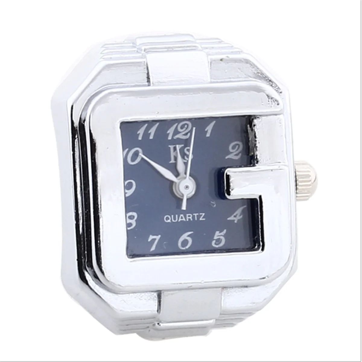 

2021 New Boutique Simple Stylish Square Stretch Watch Rings Simplicity for Men and Women Couple Accessories Jewelry Wholesale