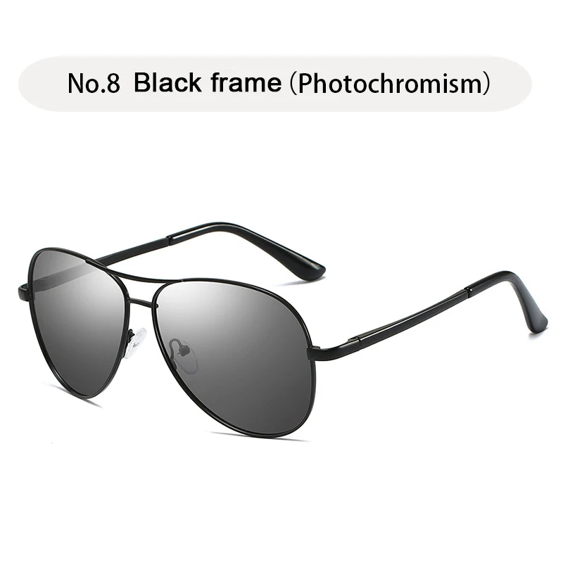 black frame Роскошные Дизайнерские поляризованные солнцезащитные очки мужские классические Поляризованные солнцезащитные очки для вождения и отделки UV400 очки для женщин - Цвет линз: black frame