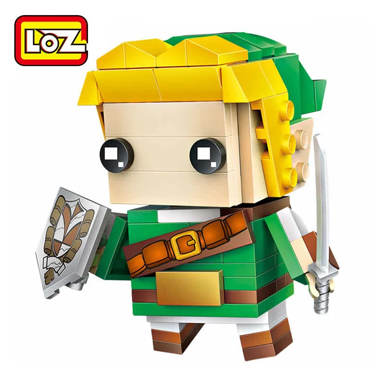 1424 no box LOZ блоки Игра ссылка строительные блоки Dragon Ball Z Сон Гоку brick Heads рисунок сборка-звезды Ливи» Игрушки 1424 - Цвет: 1424 no box