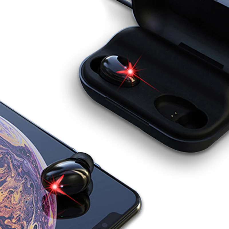 TWS A8 Bluetooth-наушники Спортивная зарядная коробка Наушники-вкладыши с