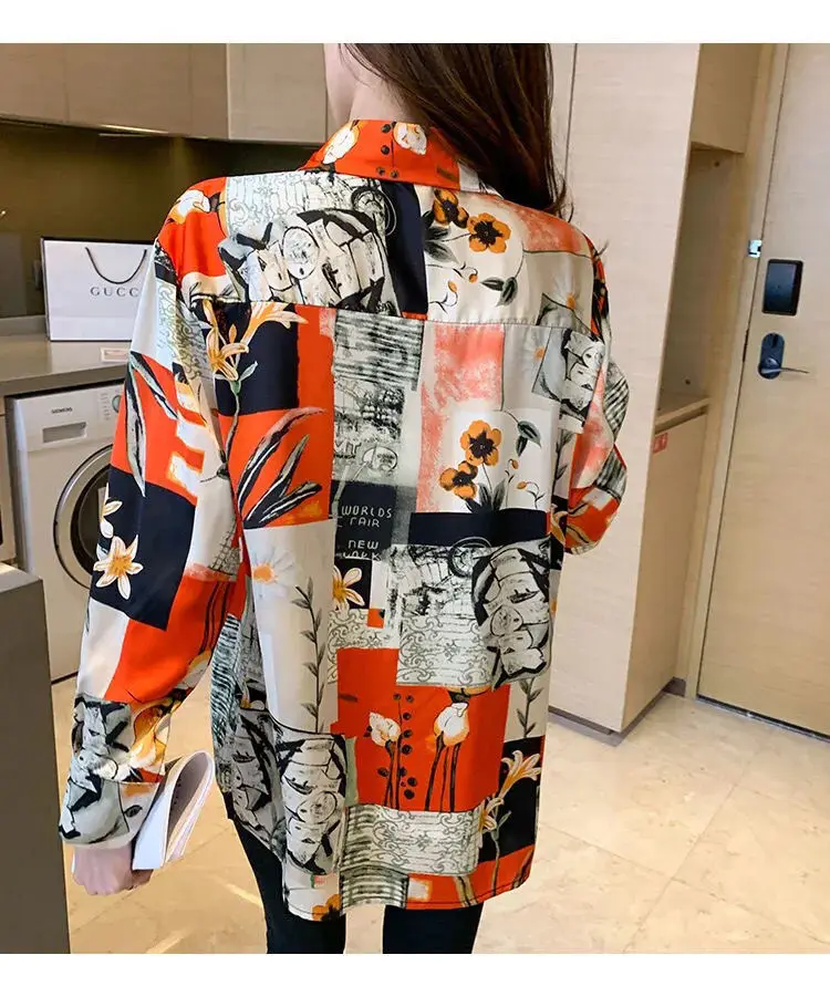 

Cheap wholesale 2021 spring summer autumn new fashion casual chiffon women shirt woman female OL buttoned shirt Ay1618