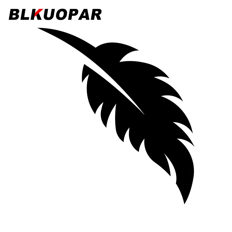 

BLKUOPAR для перьев автомобильные наклейки Женская индивидуальность мотоциклетный шлем Campervan водонепроницаемый сноуборд автомобильный Стайлинг