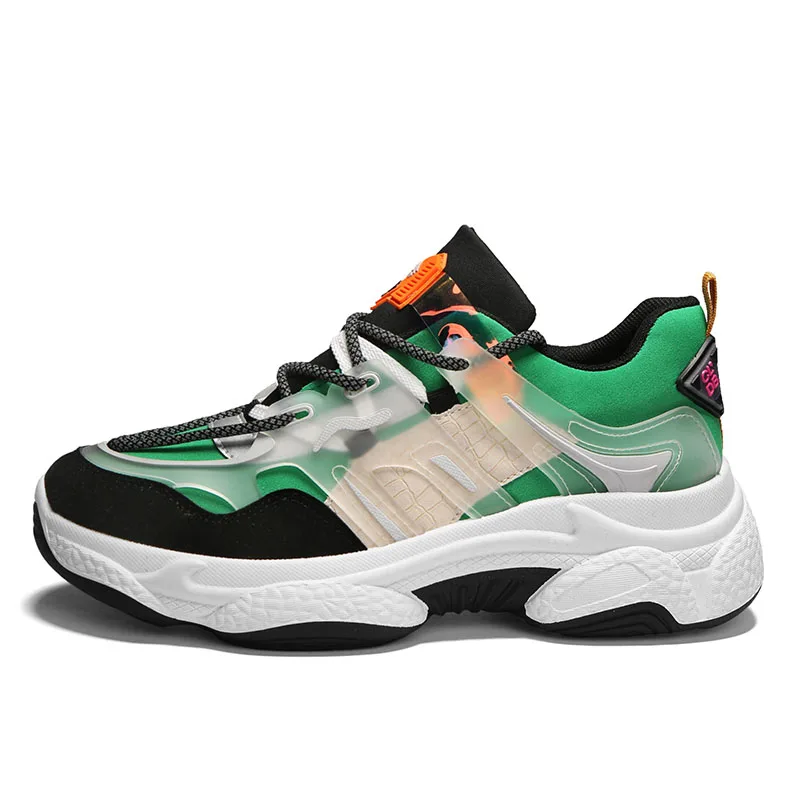 Мужская винтажная громоздкий кроссовок модная повседневная обувь с дышащей