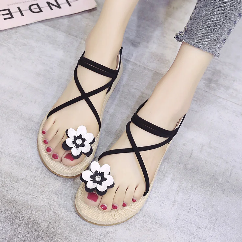 Женские босоножки сезон лето Высокий каблук Новинка 2019 года женская обувь с