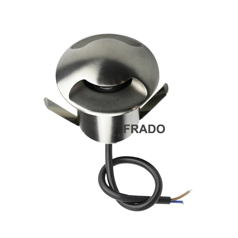 IP68 светодиодный подземный светильник из нержавеющей стали 3 Вт напольный для