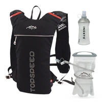 trail running 5l ultralight backpack hydration jogging vest marathon bicycle water bottle 250ml 500ml