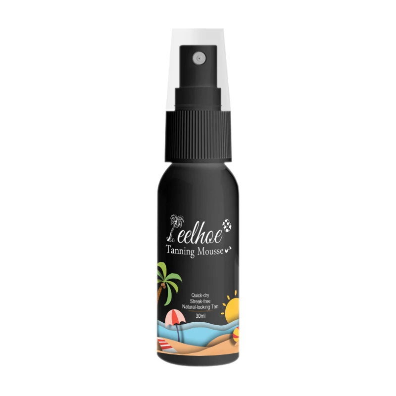 Натуральный органический мусс для загара долговечный Бронзовый поддельный