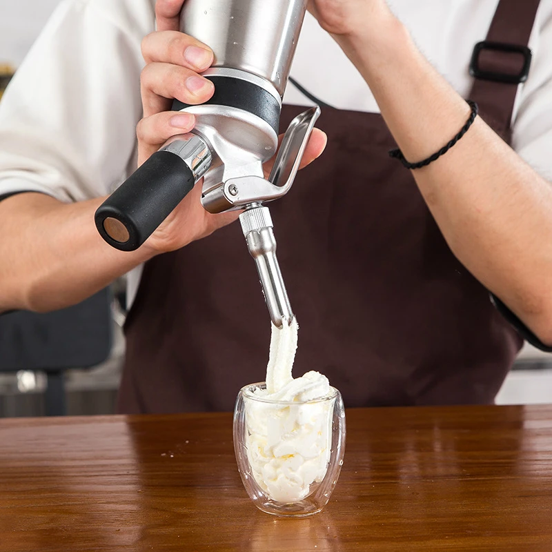 

Butter foamer Butter foaming gun mounted flower gun gas tank foaming gun smoking ice cream