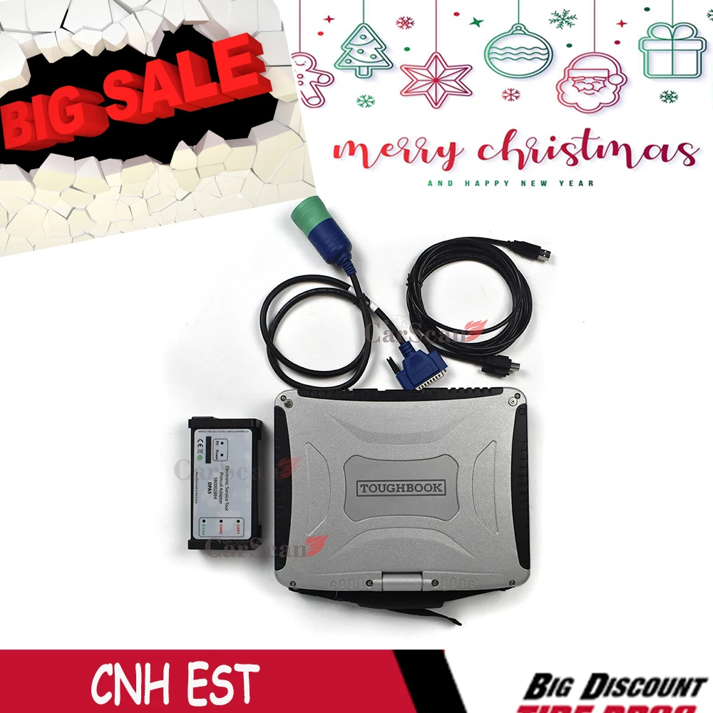 

CF19 laptop+9.4 for CNH Est diagnostic kit for New Holland case Diagnostic scanner Tool dpa5 for cnh Electronic Service Tool