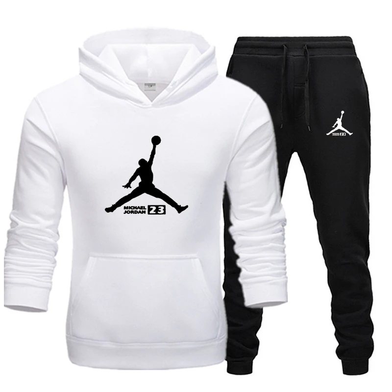 Новый бренд зимний спортивный костюм наборы мужские толстовки набор спортивная