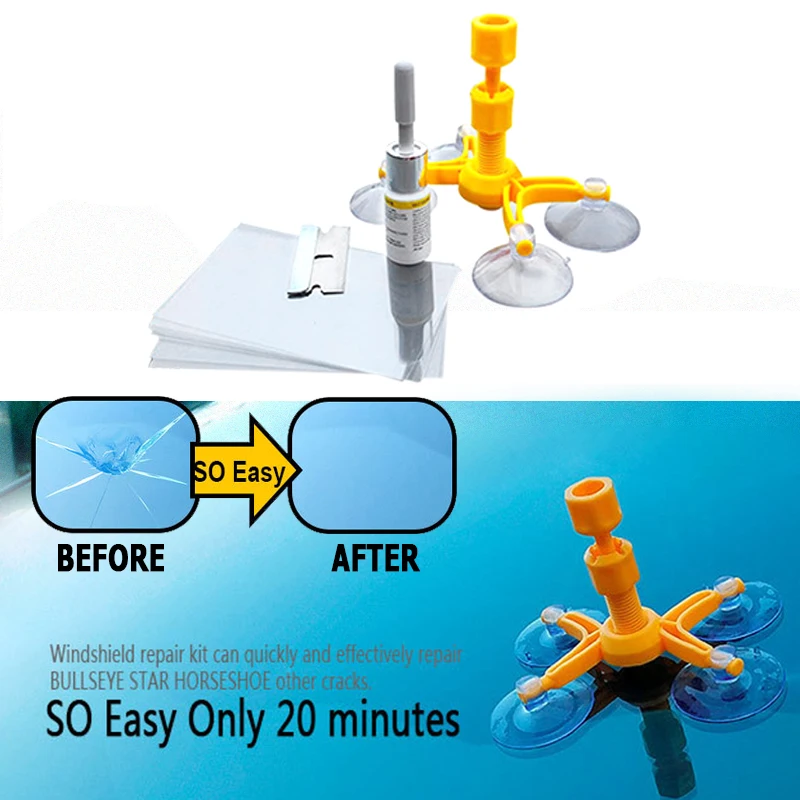 Инструмент для ремонта авто лобовое стекло автомобиля окно Царапины трещина