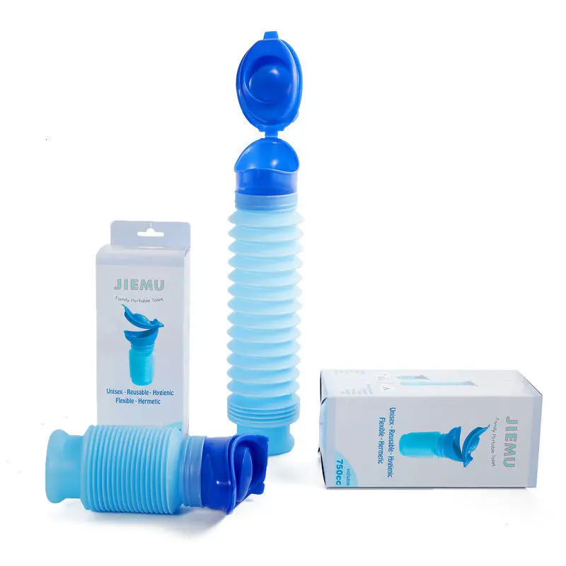 Foldable 750ml Portable Adult Urinal Outdoor Camping Travel Urine Car Urination Pee Soft Toilet Help Men Women | Дом и сад