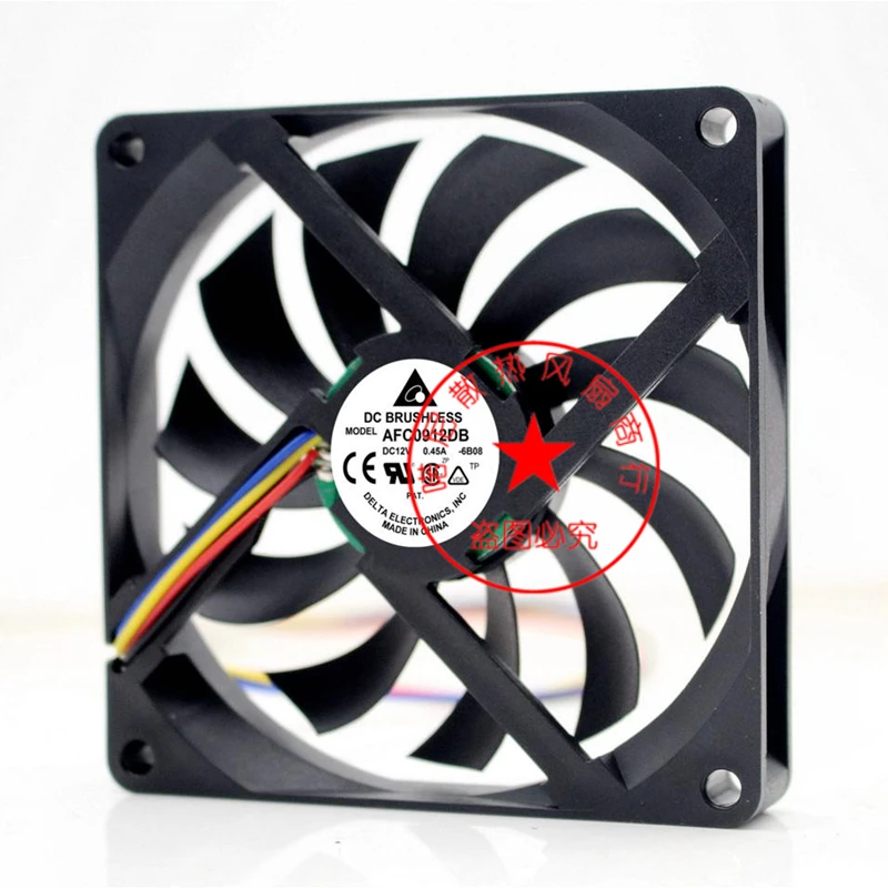 Новый оригинальный AFC0912DB 9CM 9015 12V 0.45A четырехпроводный ШИМ контроль скорости