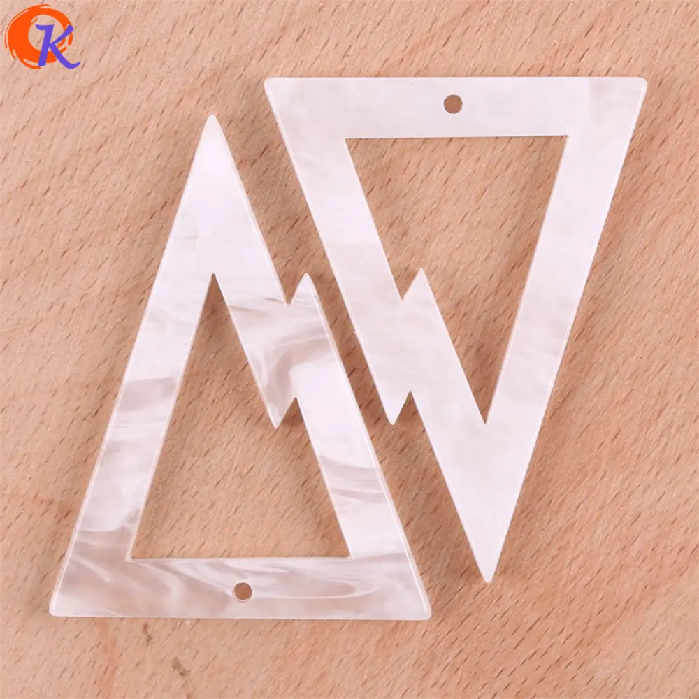 

Cordial Design 34x46MM 100Pcs Jewelry Making/Earring Accessories/Marble Effect/Geometry Shape/DIY/Hand Made/Earring Findings