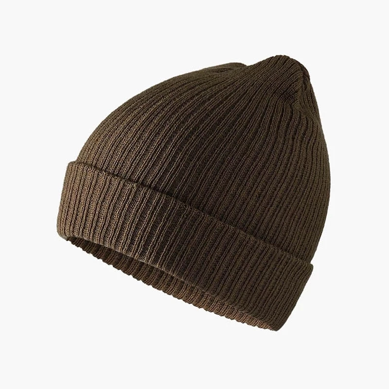 

Шапка унисекс вязаная, однотонная, зимняя, теплая, мягкая, осенняя, 2020