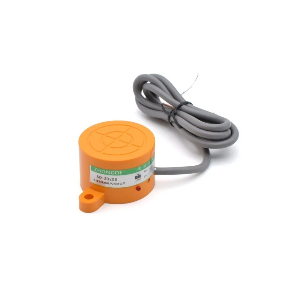 Proximity Detection Distance 15mm 20mm 25mm DC Switch Industrial Electrical Inductive Metal Iron Sensor NPN PNP NO NC 2Wire |