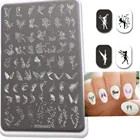 14,5 см квадратная штамповочная пластина для дизайна ногтей ангельские персонажи штампованные пластины для 2022 трафаретов шаблон для штамповки ногтей шаблон