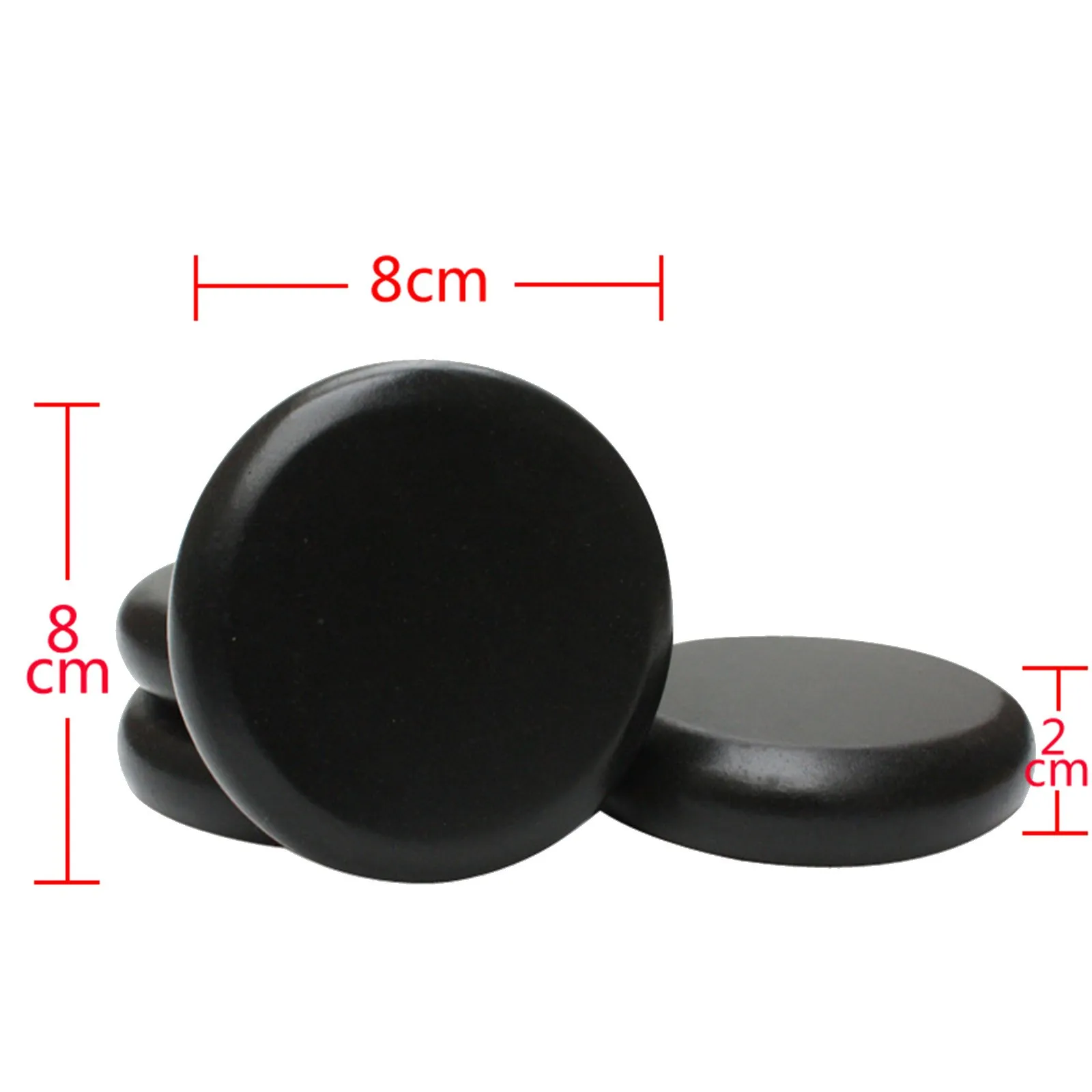 

1pc Energy Power Stone Volcanic Hot Stone SPA Back Compress Basalt Rock Relaxation Essential Oil Massage Tools Rock Relaxation
